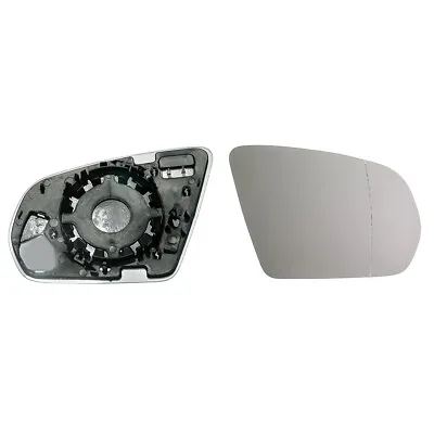 MERCEDES S CLASS 2013->2020 Wing Mirror Glass Heated With Base Plate RIGHT SIDE • £19.90